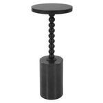 Product Image 1 for Bead Black Marble Mini Drink Table from Uttermost