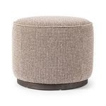 Product Image 1 for Sinclair Round Ottoman from Four Hands