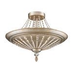 Product Image 1 for 9 Light Semi Flush In Aged Silver from Elk Lighting