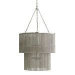 Product Image 1 for James Antique Grey Nickey Brass Chandelier from Arteriors