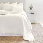 Product Image 1 for Hampton Linen Twin Quilt - Cream from Pom Pom at Home