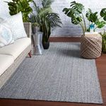 Product Image 3 for Maracay Indoor/ Outdoor Solid Black/ White Rug from Jaipur 