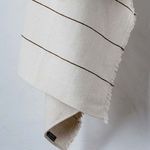 Product Image 6 for Brooklyn 50"x70" Ivory Cotton Striped Throw from Under the Bough