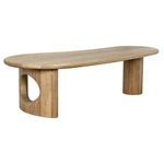 Product Image 4 for Harvey Washed Walnut Wood Coffee Table from Noir