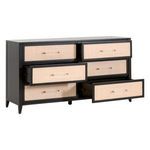 Product Image 4 for Holland Brushed Black Acacia 6-Drawer Double Dresser from Essentials for Living