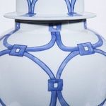 Product Image 4 for Blue & White Lover Locks Temple Jar-Small from Legend of Asia
