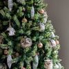 Product Image 3 for Isabelle Small Frosted Brown Pine Cone Glass Ornament, Set of 4 from Park Hill Collection