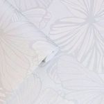 Product Image 2 for Laura Ashley Butterfly Garden Sugared Grey Wallpaper from Graham & Brown