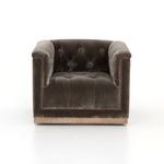 Product Image 11 for Maxx Sapphire Birch Swivel Chair from Four Hands
