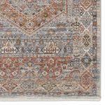 Product Image 4 for Madrid Traditional Medallion Red/ Blue Rug - 18" Swatch from Jaipur 