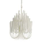 Product Image 1 for Tilda Small Whitewashed Wooden Chandelier from Arteriors