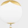 Product Image 6 for Perla 1-Light Large Aged Brass Pendant Light from Hudson Valley