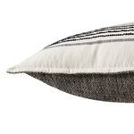 Product Image 5 for Dolan Striped Black/ Ivory Pillow from Jaipur 