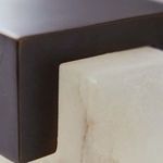 Product Image 2 for Tolliver Black & White Alabaster Bookends, Set of 2 from Arteriors