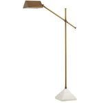 Product Image 2 for Repertoire Brass Floor Lamp from Currey & Company