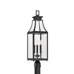 Product Image 1 for Emery 3-Light Outdoor Post Lantern in Matte Black from Savoy House