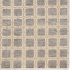 Product Image 4 for Japera Hand Knotted Geometric Gray/Ivory Rug from Jaipur