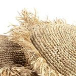 Product Image 4 for Natural Raffia 18" Round Pillow, Set Of 2 from Four Hands