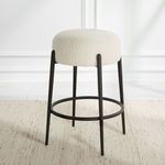 Product Image 4 for Arles Plush Counter Stool from Uttermost
