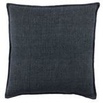 Product Image 3 for Blanche Solid Dark Blue Pillow from Jaipur