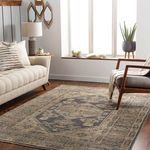 Product Image 3 for Reign Hand-Knotted Black / Tan Rug - 2' x 3' from Surya