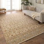 Product Image 5 for Sarang Updated Traditional Handmade Trellis Brown/ Gold Rug - 18" Swatch from Jaipur 