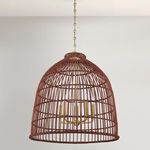 Product Image 4 for Jordan 5-Light Pendant - Aged Brass from Hudson Valley