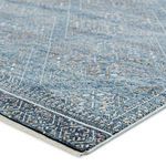 Product Image 1 for Talos Trellis Blue/ Gold Rug from Jaipur 