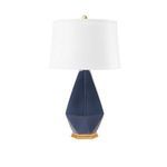 Product Image 1 for Olsen Star Sapphire Glazed Porcelain Table Lamp from Villa & House