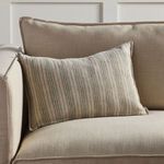 Product Image 3 for Lucien Striped Cream/ Mint Pillow from Jaipur 