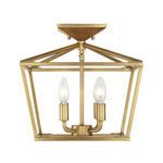 Product Image 1 for Townsend 4 Light Semi Flush Mount from Savoy House
