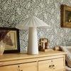 Product Image 4 for Chanterelle 1 Light Textured White Table Lamp from Troy Lighting