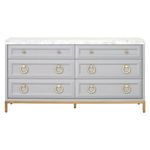 Product Image 5 for Azure Carrera 6-Drawer Double Dresser from Essentials for Living