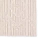 Product Image 4 for Cardinal Indoor / Outdoor Medallion Cream Rug 9' x 12' from Jaipur 