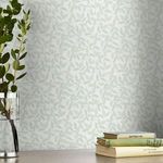 Product Image 2 for Laura Ashley Erwood Pale Eau de Nil Botanical Wallpaper from Graham & Brown