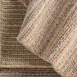 Product Image 6 for Abdar Handmade Striped Ivory / Beige Rug 18" x 18" from Jaipur