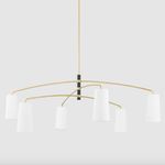 Product Image 2 for Evelyn 6 Light Chandelier from Mitzi