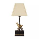 Product Image 1 for Perching Robin Table Lamp In Gold Leaf And Black from Elk Home