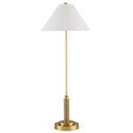 Product Image 2 for Ippolito Brass Console Lamp from Currey & Company