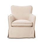 Product Image 1 for Devon Slipcover Swivel Chair from Four Hands