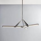 Product Image 5 for Jonas 3-Light Small Chandelier - Black Nickel from Hudson Valley