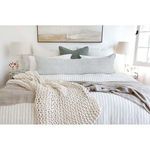 Product Image 5 for Blake Cream / Grey Striped Linen Queen Duvet Cover from Pom Pom at Home
