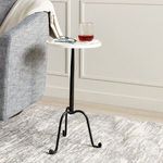 Product Image 2 for Vera Iron and White Marble Side Table from Napa Home And Garden