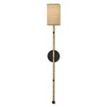 Product Image 2 for Capriole Rattan Wall Sconce from Currey & Company