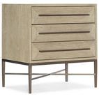 Product Image 1 for Cascade Three-Drawer Oak Nightstand from Hooker Furniture