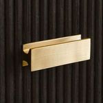 Product Image 5 for Davie Two Drawer Etagere With Fluted Detail In Dark Espresso Oak from Worlds Away