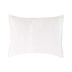 Product Image 1 for Camille Linen Blend Fabric Sham in White from Classic Home Furnishings