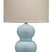 Product Image 1 for Bubble Table Lamp Drum Shade Blue from Jamie Young