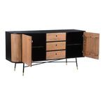 Product Image 3 for Black And Tan Sideboard from Moe's