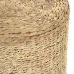 Product Image 2 for Woven Water Hyacinth Cylinder Stool from Zentique